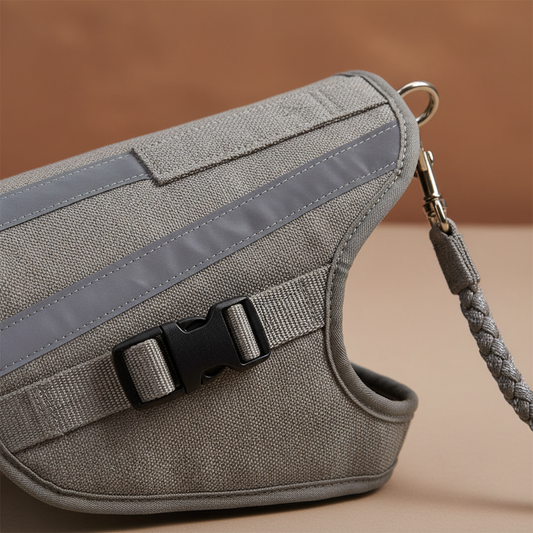 Oxford Pet Vest and Leash Set Detail