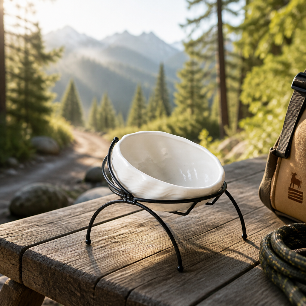 Elevé™ Raised Ceramic Pet Bowl