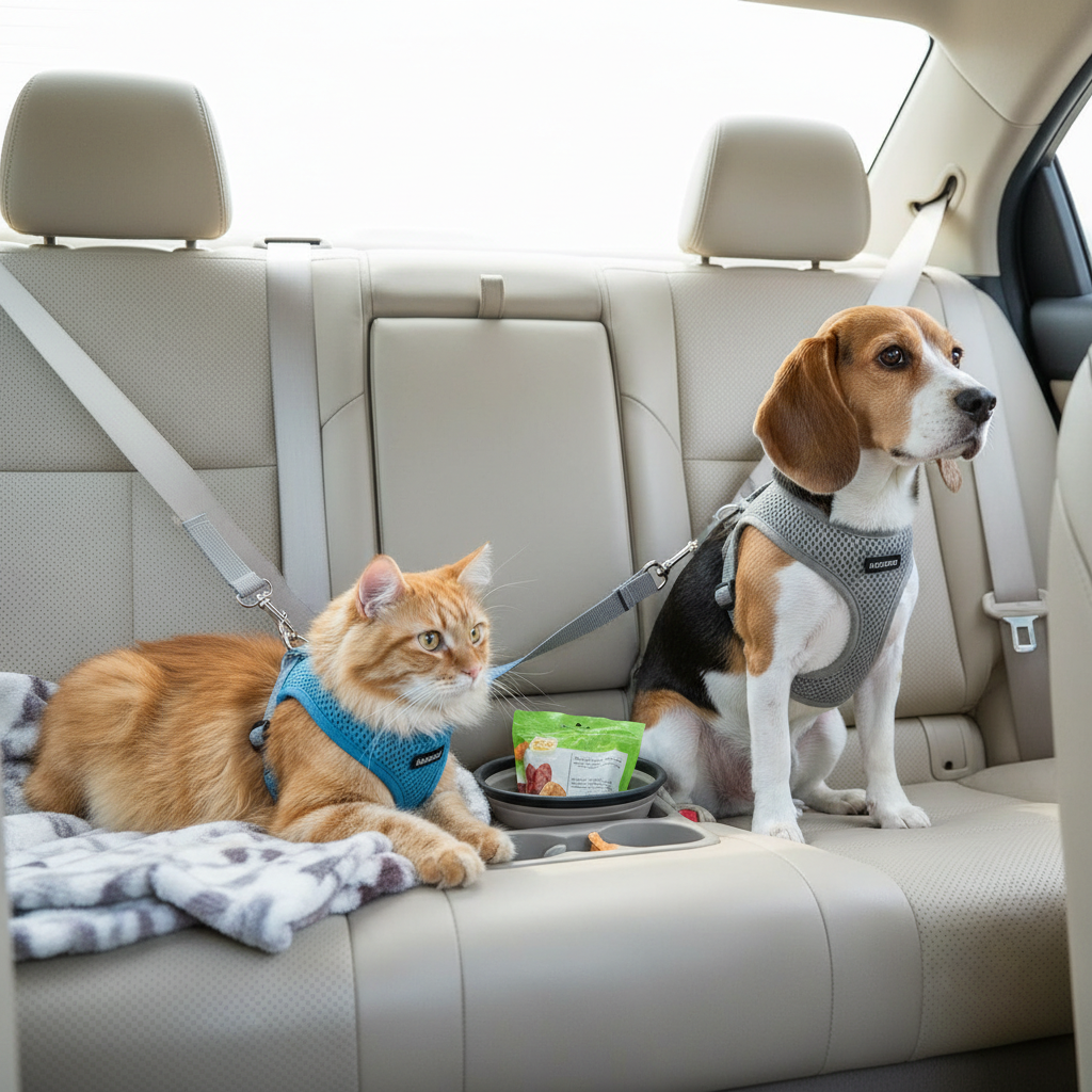 Breathable Travel Safety Harness Small Pet