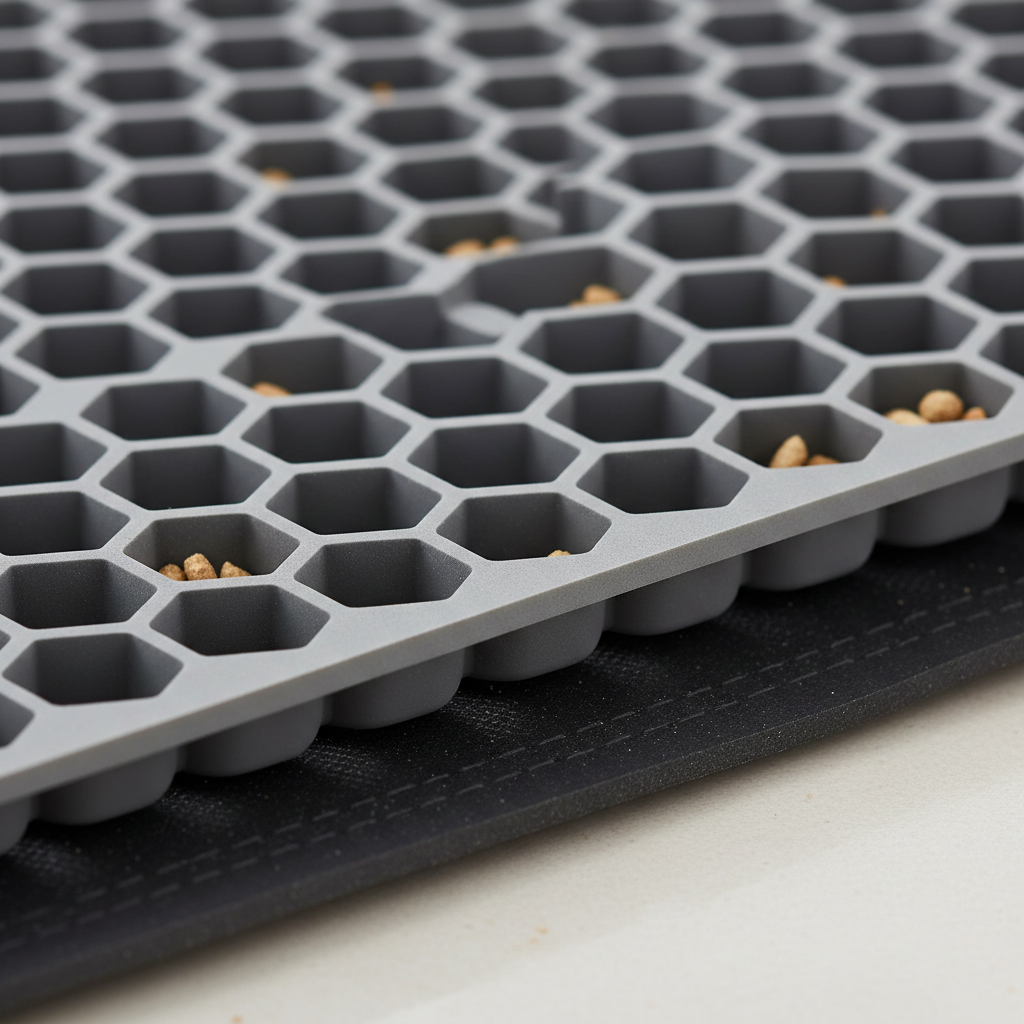 Cat Litter Mat Texture Detail