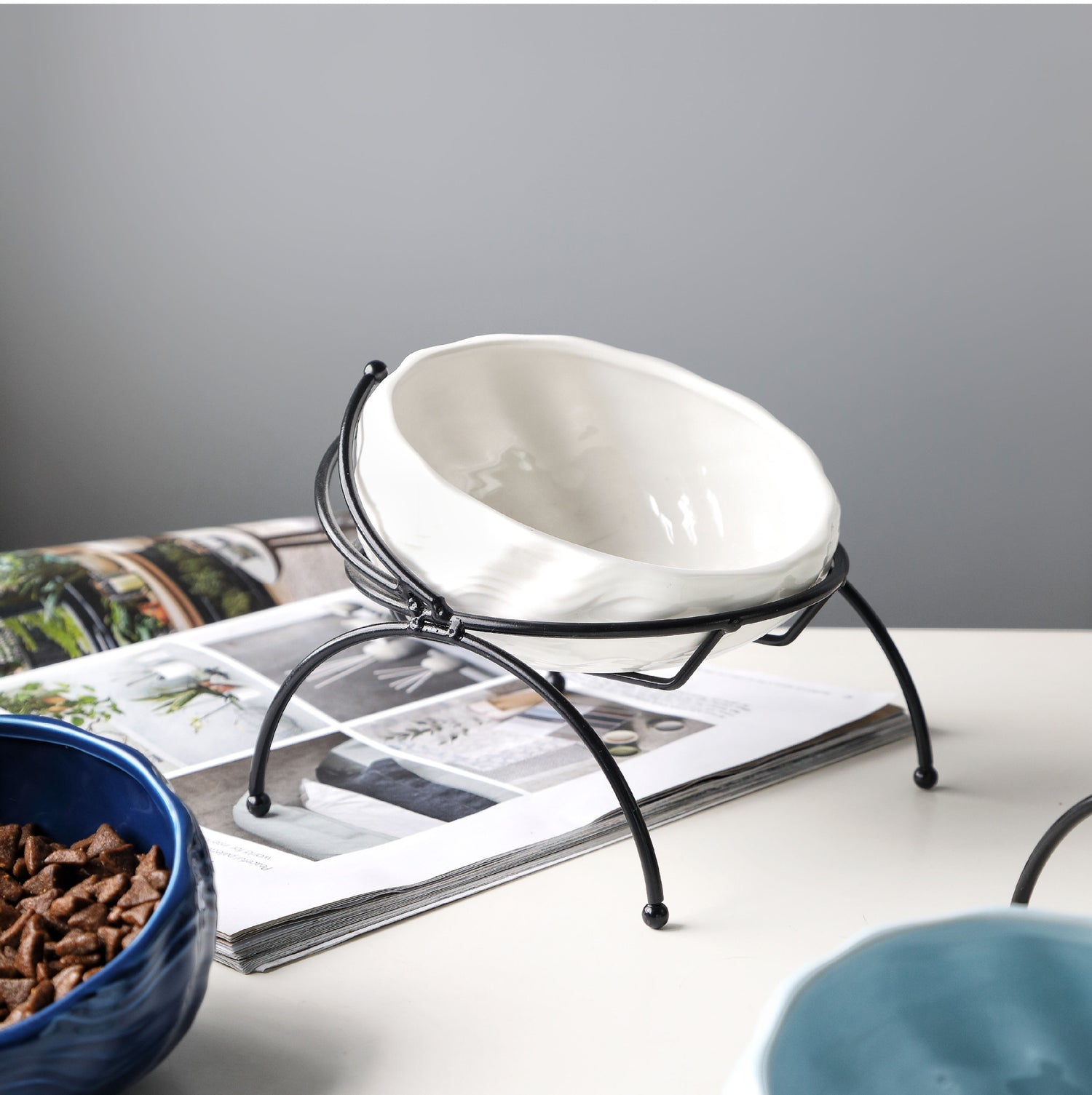 Elevé™ Raised Ceramic Pet Bowl