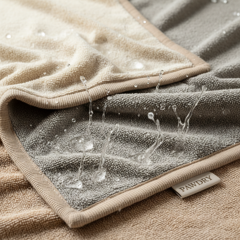 Extra-Large Pet Towel Texture Detail