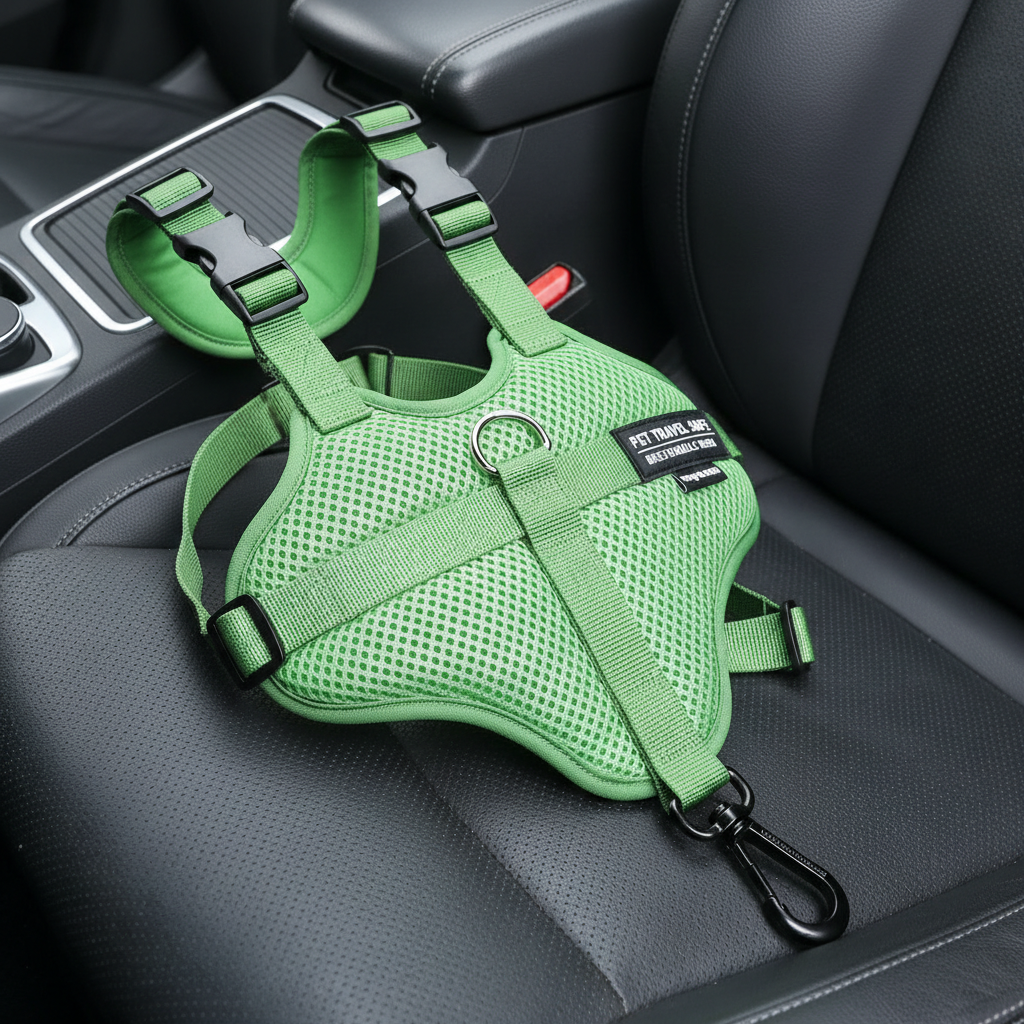 Green Breathable Travel Safety Strap