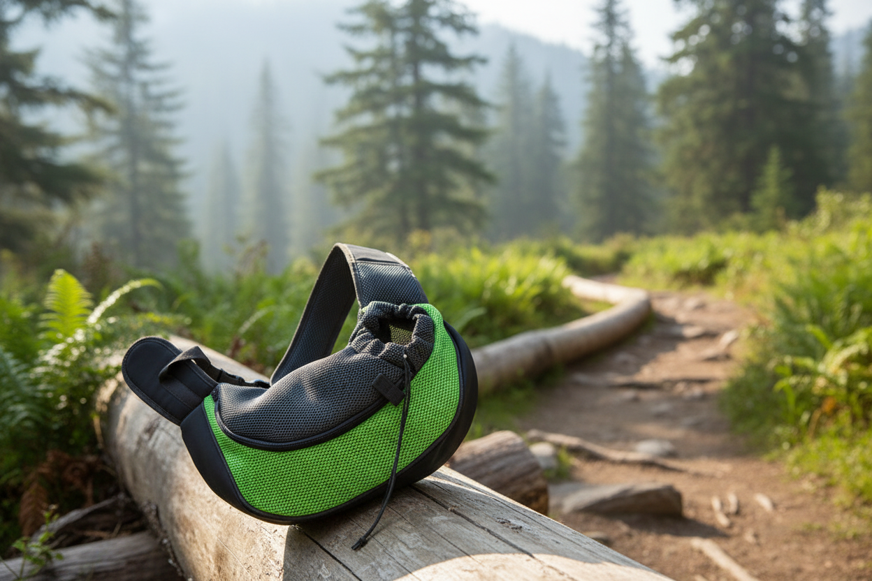 Green Mesh Pet Sling — Pacific Northwest Trail Lifestyle
