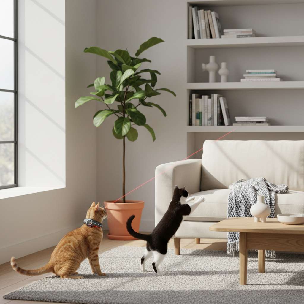 Interactive Laser Collar Toy Multi-Cat