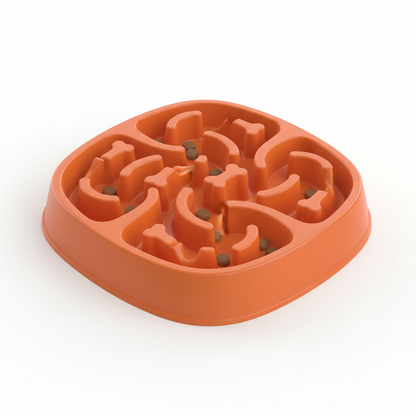 Orange Interactive Dog Puzzle Toy