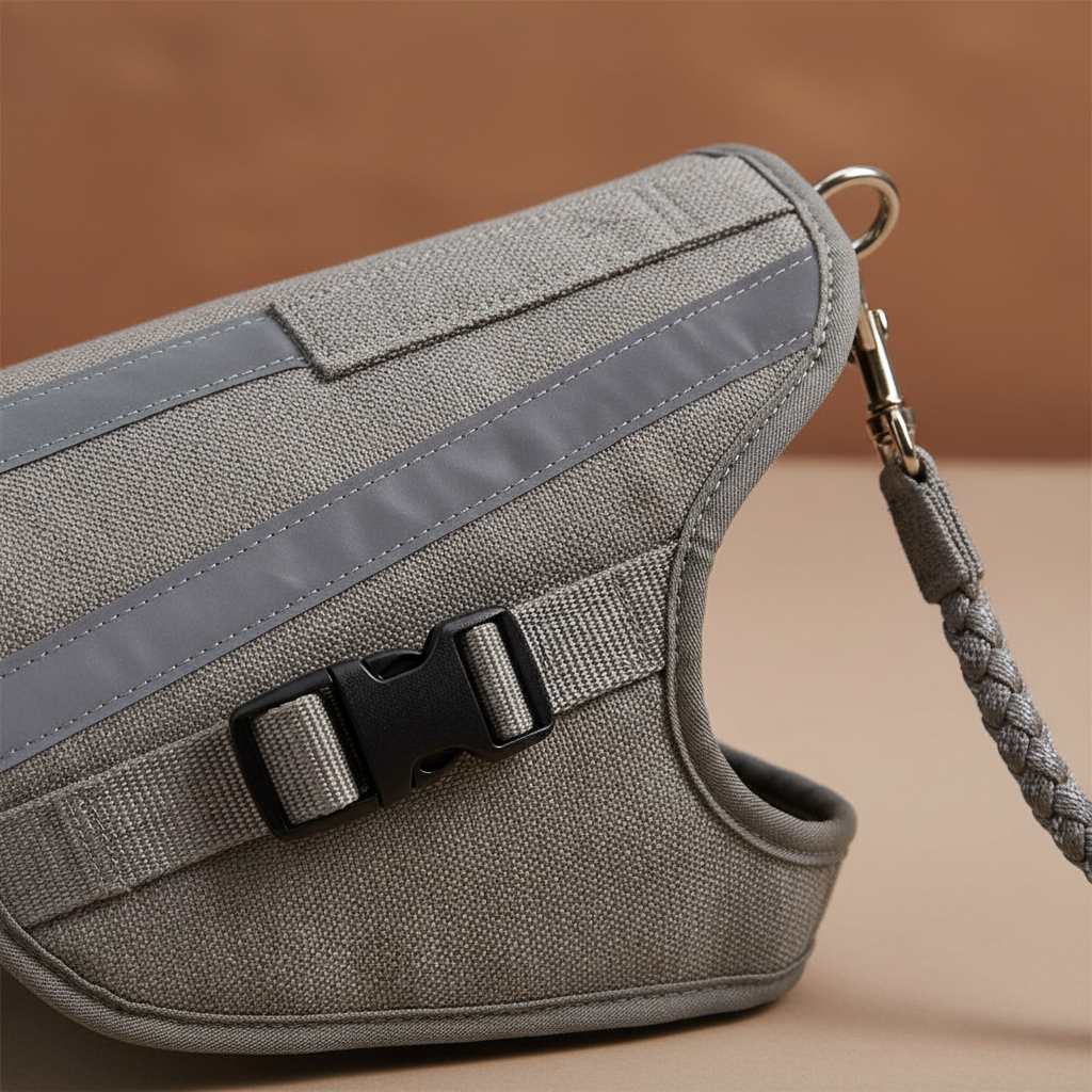 Oxford Pet Vest and Leash Set Detail