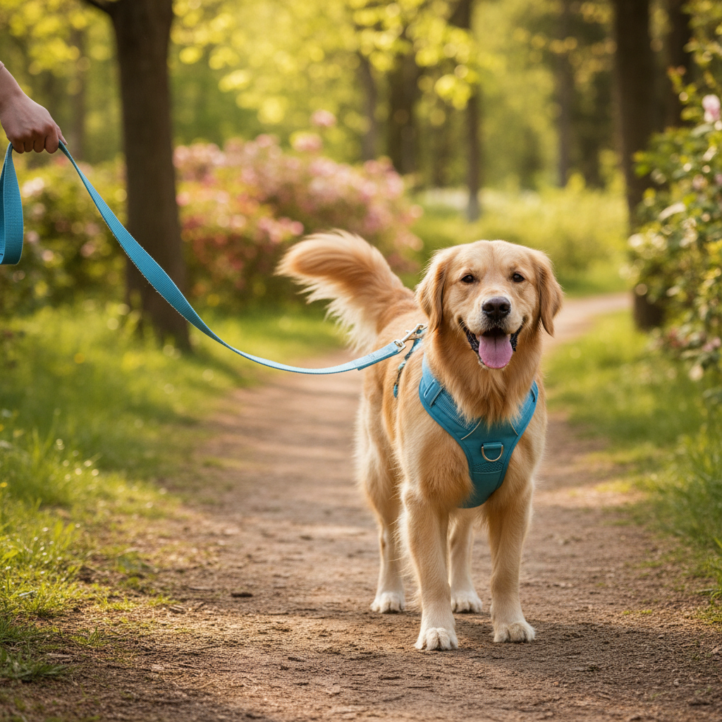 Oxford Pet Vest and Leash Set Outdoor