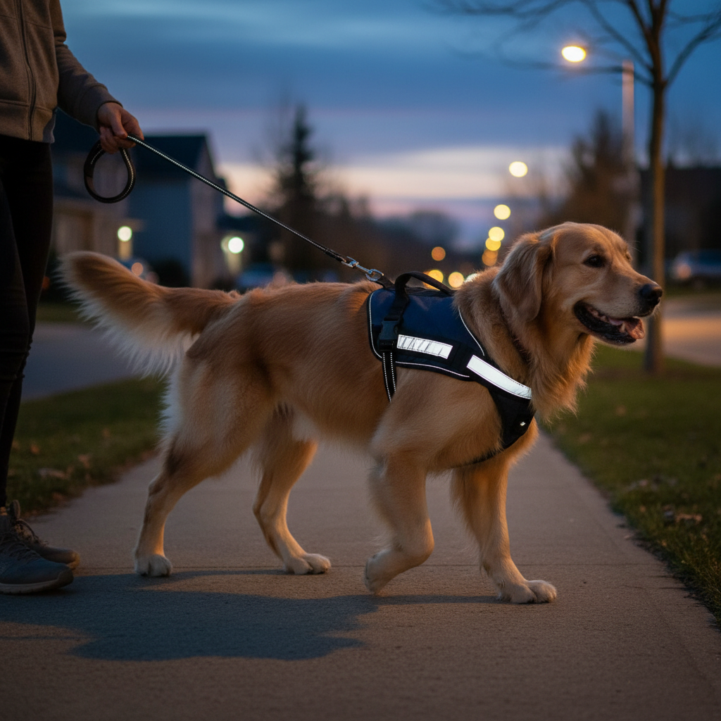 Oxford Pet Vest Reflective Safety