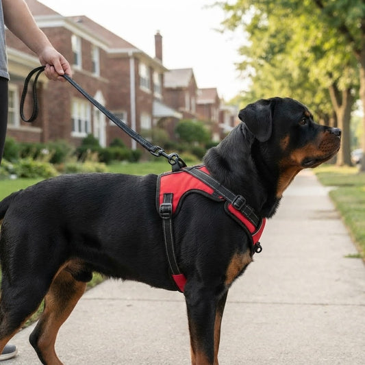 RidgeGuard™ Reflective Adventure Harness & Leash Set