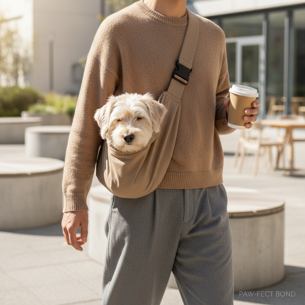 Pet Sling Carrier Lifestyle