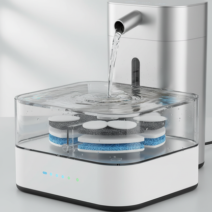 Smart Pet Water Fountain Filter Detail