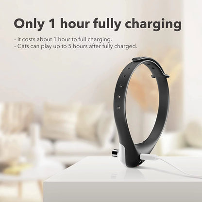 Interactive Laser Collar Toy for Cats - Automatic Entertainment