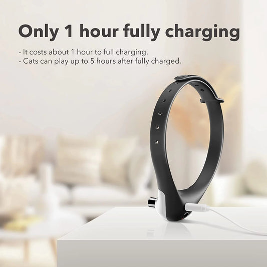 Interactive Laser Collar Toy for Cats - Automatic Entertainment