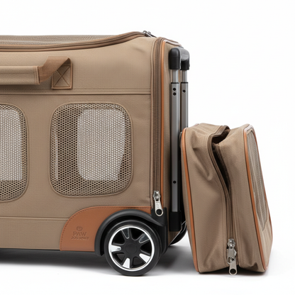 Wheeled Cat Carrier Detail